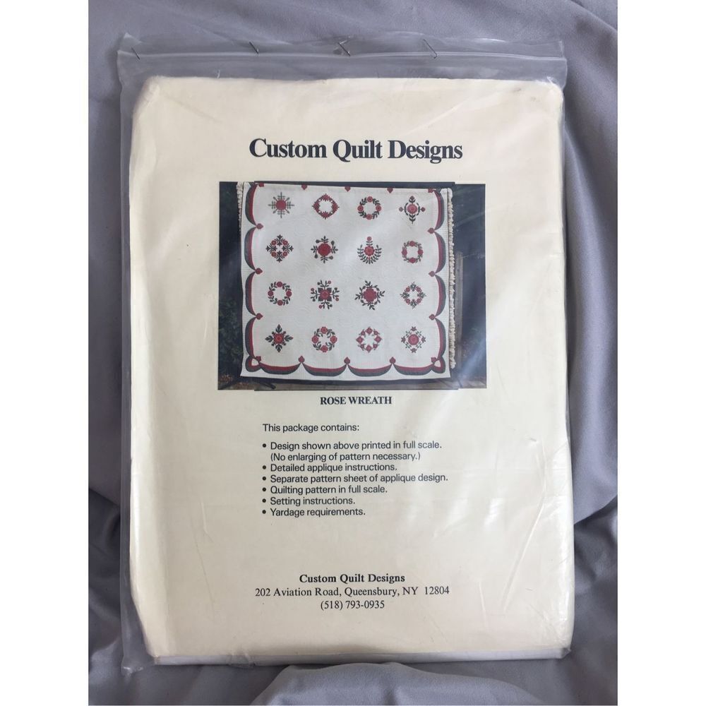 Vintage Custom Quilt Design Pattern